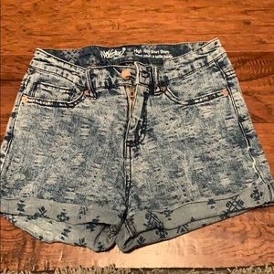 Target denim shorts